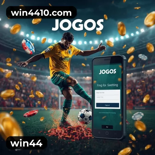 App win44 com catálogo premium, PIX e suporte 24/7
